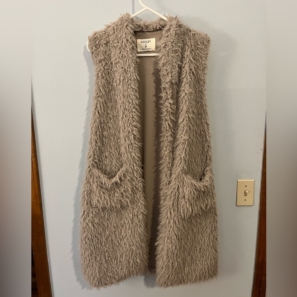 Western Style Fur Duster